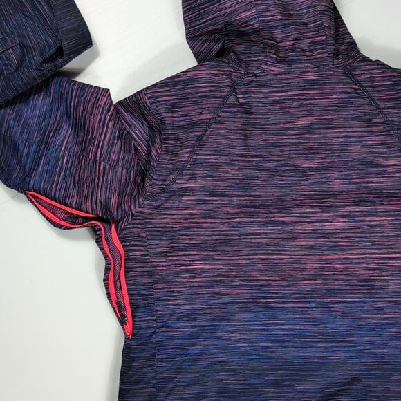 Roxy DryFlight 10K Snow Jacket Women M Blue Pink Hooded Waterproof Ski Snowboard - Picture 8 of 16